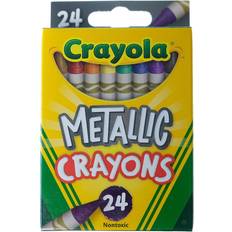 Crayola Metallic Crayons - 24 count