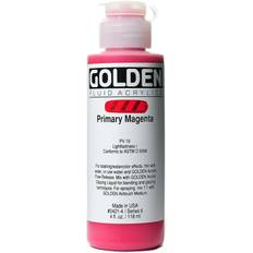 Golden Fluid Acrylics primary magenta 4 oz