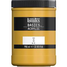 Liquitex BASICS Acrylic Color, 32oz. Gold