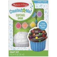 Melissa & Doug Created by Me! Cupcake Bank Craft Kit