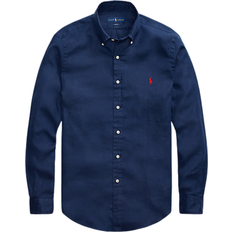 Polo Ralph Lauren Classic Fit Lightweight Linen Shirt - Newport Navy