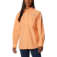 Columbia Women’s PFG Bahama Long Sleeve Shirt - Bright Nectar