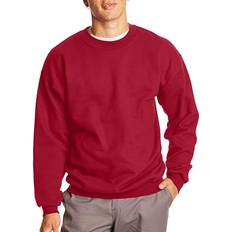 Hanes Red Sweaters Hanes Ultimate Cotton Heavyweight Crewneck Sweatshirt - Deep Red