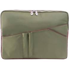 McKlein N Series Auburn Nylon Laptop Sleeve 15" - Green