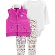 Carter's Fleece Vest 3-piece - Purple (194135476264)