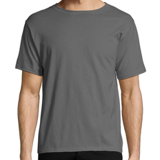 Hanes ComfortBlend EcoSmart Crewneck T-shirt 4-pack - Smoke Grey