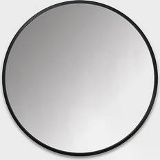 Black Wall Mirrors Umbra Hub Wall Mirror 37x37"