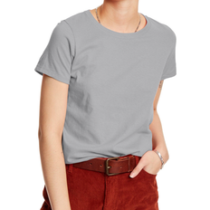 Hanes Women's Essential-T Short Sleeve T-Shirt - Light Steel