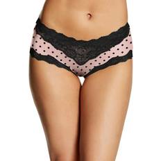 Maidenform Cheeky Hipster - Sassy Pearl Blush Dot W/Black