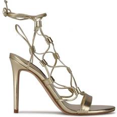 Nine West Mix Ankle Wrap - Platino