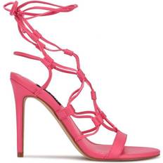 Nine West Mix Ankle Wrap - Wow Pink