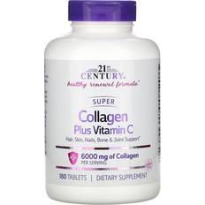 21st Century Super Collagen Plus Vitamin C 1000mg 180