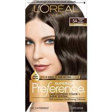 L'Oréal Paris L'oral Superior Preference Fade-Defying Color/shine In 5A Medium Ash Brown No Color