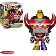 Toy Figures Funko Power Rangers Metallic Megazord 6" Pop Vinyl Figure AAA Anime