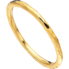 Monica Vinader Siren Hammered Ring - Gold