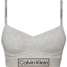 Calvin Klein Reimagined Heritage Lightly Lined Bralette - Grey Heather