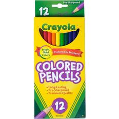 Arts & Crafts Crayola Colored Pencils Long 12-pack