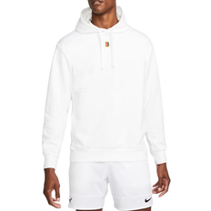 Nike Weiß Pullover Nike Court Fleece Tennis Hoodie Men - White