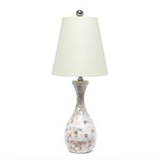 Lalia Home Mosaic Seashell LHT-5062 Table Lamp 25"