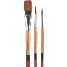 Princeton Snap Brush Sets 2 short handle 3-piece