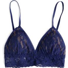 Hanky Panky Signature Lace Padded Triangle Bralette - Navy