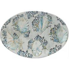 Certified International Playa Shells Fish Serving Platter & Tray