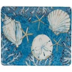 Certified International Playa Shells Serving Platter & Tray