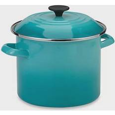 Le Creuset Caribbean Carbon Steel with lid