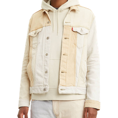 Levi's Men - White Outerwear Levi's Trucker Jacket - Cliffhanger Multi Color