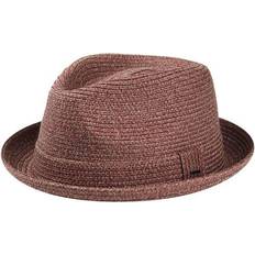 Bailey Billy Braided Trilby Bucket Hat - Deep Red