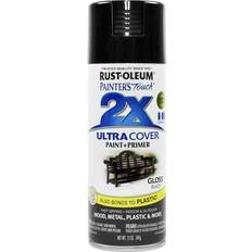 Paint Rust-Oleum Painter's Touch Ultra Cover Aerosol Paint 12Oz-Gloss Black