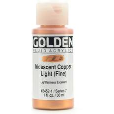 Golden Fluid Acrylics Iridescent Copper Light Fine 30ml