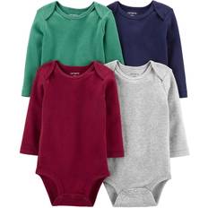 Carter's Baby Long-Sleeve Original Bodysuits 4-Pack - Multi (V_1M103110)