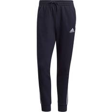 adidas Essentials French Terry Tapered Cuff 3-Stripes Pants - Legend Ink/White
