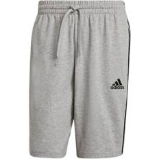 adidas Essentials 3-Stripes Shorts - Medium Grey Heather/Black
