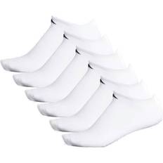 Men - White Clothing Adidas Athletic Cushioned No-Show Socks 6-pack Men - White