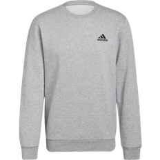 New Balance Essentials Fleece Sweatshirt - Medium Grey Heather/Black