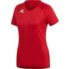 Adidas Hi Lo Jersey Women - Power Red/Multi/White