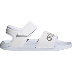 Adidas Women Sandals Adidas Adilette Sandals - Cloud White/Met./Cloud White