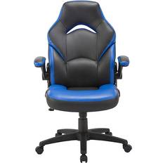 Lorell High-Back Economy Gaming Chair - Black/Blue