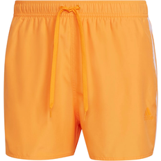 Adidas Classic 3-Stripes Swim Shorts - Orange Rush/White