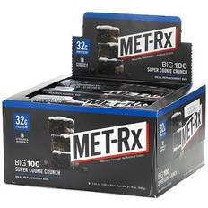 Met rx bars MET-Rx BIG 100 Meal Replacement Bar Super Cookie Crunch 9 Bars