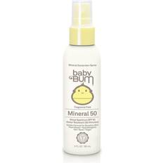 Sunscreen & Self Tan Sun Bum Baby Mineral Sunscreen Spray SPF50 Fragrance Free 3fl oz