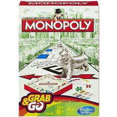 Monopoly board game Hasbro Monopoly Grab and Go Travel Size Board Game HASB1004-6