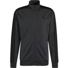 adidas Essentials Warm-Up 3-Stripes Track Jacket Men - Dgh Solid Grey/Black