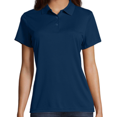 Sportswear Garment - Women Polo Shirts Hanes Sport FreshIQ Cool Dri Performance Polo Shirt Women - Navy