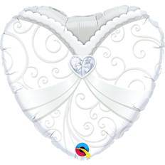 Qualatex 71505 18 in. Wedding Gown Flat Foil Balloon