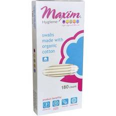 SPF/UVA Protection/UVB Protection/Water-Resistant Cotton Pads & Swabs Maxim Hygiene Organic Cotton Swabs 200 count