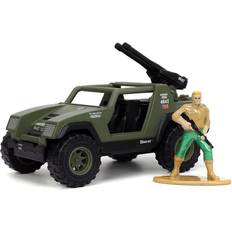 Jada Toys Jada V.A.M.P. Olive Green and Duke Diecast Figurine "G.I. Joe" "Hollywood Rides" Series 1/32 Diecast Model Car