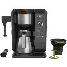  Ninja Specialty Coffee Maker CM400, Removable Water Reservoir,  Glass Carafe, Single-Cup Brewing Fold Away Cup Platform: Home & Kitchen